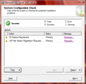 SQL Server 2005 Setup errors in Vista