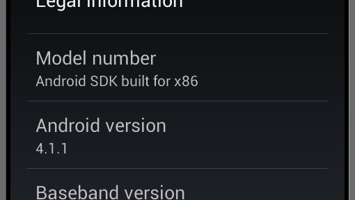 android emulator x86